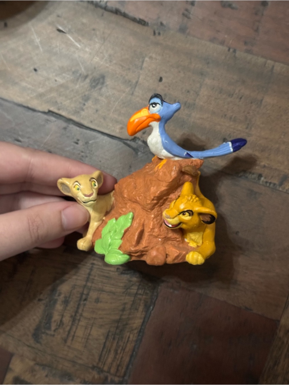Li’l Classics Disney Store Lion King Zazu Nala Lil PVC Figure Cake Topper